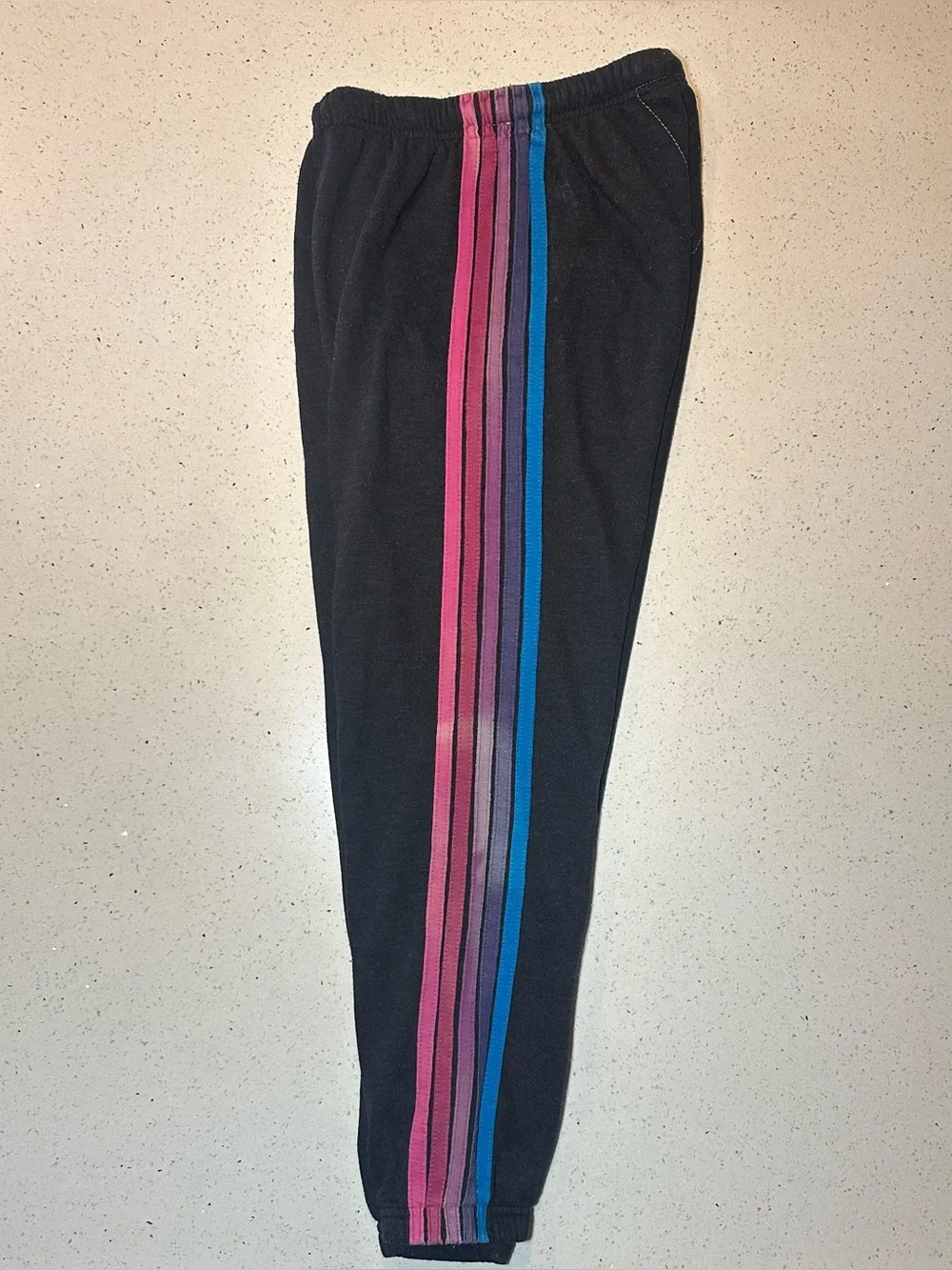 Aviator Nation - 5 STRIPE SWEATPANTS - pre-loved GUC - Picture 4 of 14